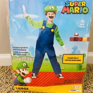 Super Mario Luigi Deluxe Child Costume